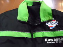 ☆レア品！！Kawasaki カワサキ♪♪MOTO GP モトGP ！！ブルゾン ジャンパー♪♪とても暖かい！！Mサイズ♪♪ベリック！！FUCHS♪♪☆_画像10