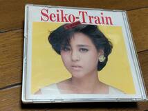 CD 松田聖子「Seiko-Train」ユーミンコレクション★特殊スリムケース★消費税表記無し3200円盤★赤いスイートピー/瞳はダイアモンド/制服_画像1