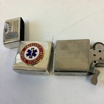 ◯営KU010-キT60【埼玉発】ZIPPO ジッポ GUARD EMERGENCY MEDICAL TECHNICIAN エマージェンシー 1998年製 廃盤品 現状品_画像9