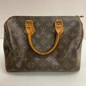 営YY02-80T LOUIS VUITTON ルイヴィトン スピーディ モノグラム W約26cm H約19cm D約15cm レディースバッグ ミニボストン ハンドバッグ 