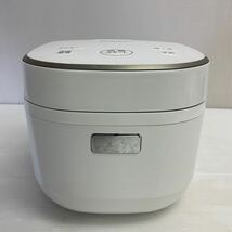 営YY12-80A SHARP シャープ ジャー炊飯器 3合炊き KS-C5E2-W ホワイト 白 2022年製 通電確認済_画像3