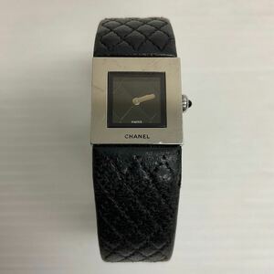 営YY33-60T CHANEL シャネル 腕時計 マトラッセ クォーツ ACIER レディース 腕時計 不動品 腕周り約14cm