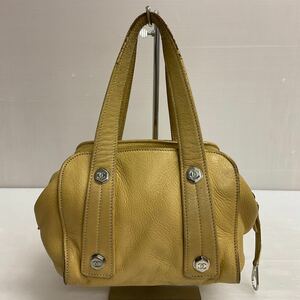 営YY59-80B CHANEL シャネル ボストンバックハンドバッグ COCOマーク レザー W約20㎝ H約15㎝ D約15㎝