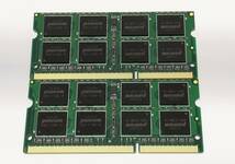 ■CFD Panram W3N1600PS-L8G ノートPC用メモリ SODIMM DDR3-1600 PC3-12800 8GB 1.35V 2枚組 計16GB _画像2