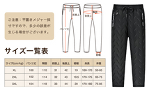 電熱パンツ 加熱パンツ 【前後10箇所発熱 ＆ 裏起毛】 ヒーターパンツ メンズ レディース 電熱ズボン ヒーターズボン 2XL_画像8