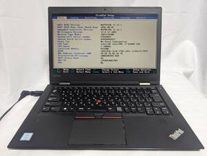 1円スタート ジャンク Lenovo ThinkPad X1 Carbon 20FCCTO1WW i7-6500U メモリ8GB 記憶媒体なし BIOS起動 14インチ 2560x1440 WQHD