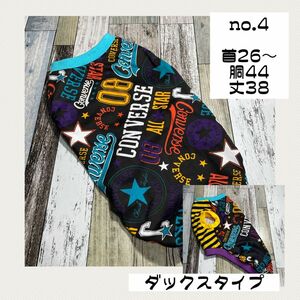 犬服ハンドメイド.タンクトップ.ダックスタイプMサイズno.4