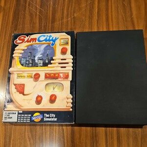  Sim City ( unknown floppy disk 1 sheets extra ) city management simulation electronic *a-tsuimajinia[PC-98/5 -inch version ]