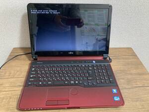 【1円~スタート】富士通 FMV LIFEBOOK AH54/G FMVA54GR PC ノートパソコン 15.6型 i5-2450M 2.50GHz 4GB ※ジャンク品【現状品】