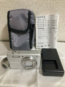 【1円~スタート】富士フィルム FUJIFILM FinePix J150w ファインピックス コンパクトデジタルカメラ 充電器付 簡易動作OK【現状品】