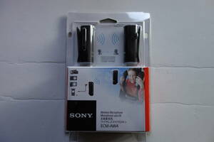 ■【中古美品】SONY ワイヤレスマイクロホン　EMC-AW4 ■