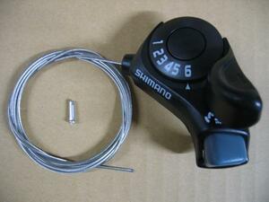  free shipping .. packet plus new goods Shimano SL-TX30-6R 6 step shift lever ⑩ SL-TX30 6 speed 6S SHIMANO