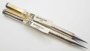 GIVENCHY☆ジバンシー シャープペンシル　2本まとめて☆ヴィンテージ デッドストック 極美品 シャーペン☆Z0122661