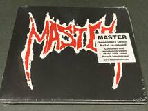 未開封２枚組CD　MASTER / MASTER 輸入盤　デスメタル　１st＋デモ等_画像1