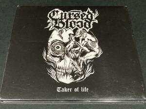 未開封CD　CURSED BLOOD / TAKER OF LIFE 　ギリシャ産デスメタル　ENTOMOBED AUTOPSY＋ハードコア　限定盤