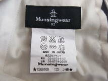 Munsingwear マンシング◆W82◆ロゴ刺繍ストレッチパンツ◆㈱デサント 日本製 美品_画像9