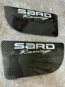 翼端板 SARD GTWING 020用 TYPE1(小型) 左右 綾織 サード GTウイング ステッカー付