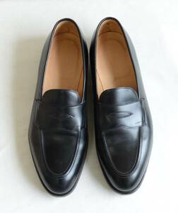 美品 エドワード グリーン PICCADILLY ローファー 黒レザー size 8E