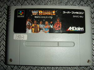 ＷＷＦロイヤルランブル SFC SNES 1383 WWF ROYAL RUMBLE