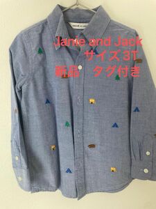 長袖シャツ　Janie and Jack コットンシャツ