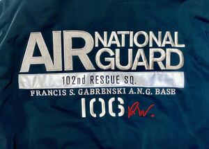 新品・未使用★アビレックス AVIREX ニューヨークA.N.G ジャケットNEWYORK AIR NATIONAL GUARD JACKET 106th RESCUE WING★サイズM