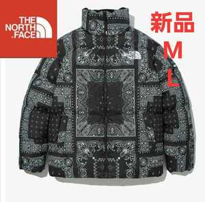 THE NORTH FACE　ノースフェイス　新品　ダウンジャケット　ペイズリー　M