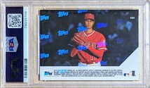 【大谷翔平 PSA10】2018 TOPPS NOW メジャー史上3人目 15本4勝 日本語版 RC #650J 送料無料_画像2