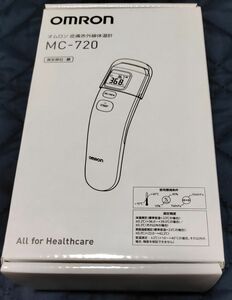 オムロン 皮膚赤外線体温計 MC-720 （ホワイト）