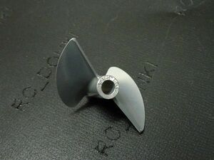 送料込み　　プロペラCNC アルミ2枚ペラ スクリュー　Shaft bore=4.76mm Dia=40mm Pitch=1.4　品番CNCK-4014251