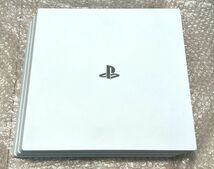 〈良品・動作確認済み〉PS4Pro PlayStation4Pro CUH-7200B 1TB 本体 グレイシャーホワイト プレイステーション SONY プレステ4 最終型_画像1