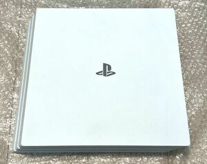 〈良品・動作確認済み〉PS4Pro PlayStation4Pro CUH-7200B 1TB 本体 グレイシャーホワイト プレイステーション SONY プレステ4 最終型