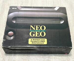 〈良品・箱説付属・動作確認済み〉NEO・GEO ROM 本体 ネオジオ ロム SNK コントローラー