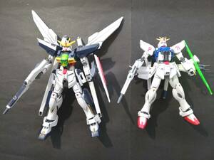 2体セット 素組 完成品★1/144 HGUC HGAW ガンダム ダブルエックス XX F91★プラモ ガンプラ バンダイ グッズ GUNDAM Plamo ジャンク 