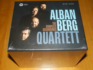 [未開封] ワーナー輸入盤 ～ アルバン・ベルク四重奏団ALBAN BERG ＱUARTETT ★ ワーナー録音全集（62CD+8DVD）［NTSC版］