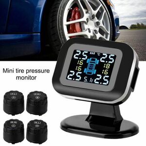 新品　TPMS タイヤ空気圧監視システム　カラーモニター　一式