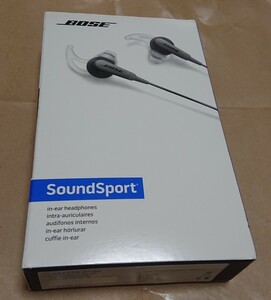 BOSE SoundSport IE HEADPHONE Bose проводной слуховай аппарат наушники Япония внутренний покупка стандартный товар ( беспроводной нет ) подтверждение рабочего состояния поэтому 1 минут использование 