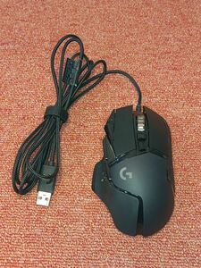 [.1448] 60 size secondhand goods operation not yet verification logicool Logicool ge-ming mouse G502 HERO