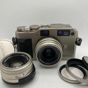 コンタックス Contax G1 フィルムカメラ 28mm 35mmレンズ 中古現状