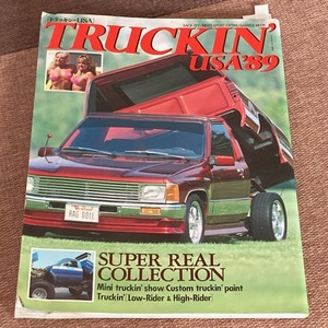 当時物　TRUCKIN’ USA’89 　トラッキン・USA　1989年3月発行　旧車　雑誌　アメ車　トラック　カスタム