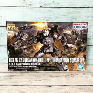 G10●HG 1/144 RCK-76-02 ガンキャノン 最初期型 (鉄騎兵中隊機 )機動戦士ガンダム THE ORIGIN (ジオリジン) 