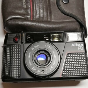 完動美品　希少　赤D刻印あり　Nikon L35AD ピカイチ　288 コンパクトフィルムカメラ　
