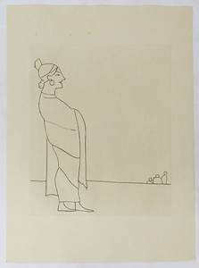 アンドレ・ドラン『ギリシャ神話』より「作品3」銅版画　ノーサイン シートのみ　1951年制作