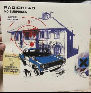 美盤　RADIOHEAD NO SURPRISES 12インチ　レコード