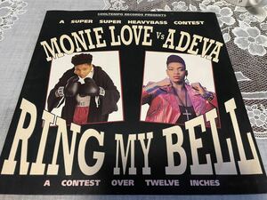 美盤　Monie Love Vs Adeva Ring My Bell