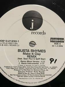 BUSTA RHYMES / Make It Clap REMIX