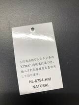 HB9288 ヒマラヤ クロコダイル 長財布 ラウンドファスナータイプ ワニ革 レザー NATURAL 小銭入れ 専用袋・箱付き 未使用品_画像10