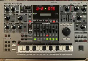 ROLAND groovebox MC-505 　特注ハードケース入り　ジャンク扱い　動画あり