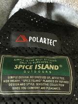 371☆【POLARTEC プルオーバー フリースジャケット】SPICE LSLAND グレー L_画像5