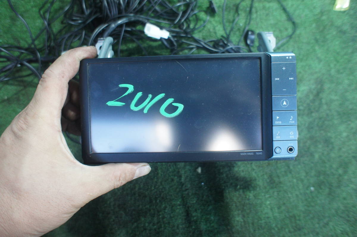 a314 カーナビ ナビ 7インチ フルセグ NHDT-W60G 地図?? Bluetooth TOYOTA トヨタ 純正 中古 美品 a314 カーナビ ナビ 7インチ フルセグ NHDT-W60G 地図?? Bluetooth TOYOTA トヨタ 純正 中古 美品