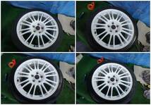 STI 鍛造 BBS RV739 18インチ 8.5J +55 5H PCD114.3 18インチ ホイール BBS製 ★ ホワイト 8.5J OFF+55 ★ GVB インプレッサ GRB_画像1